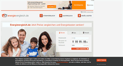 Desktop Screenshot of energievergleich.de